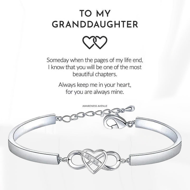 Husk alltid jeg elsker deg Mamma Forever Love Heart Armbånd