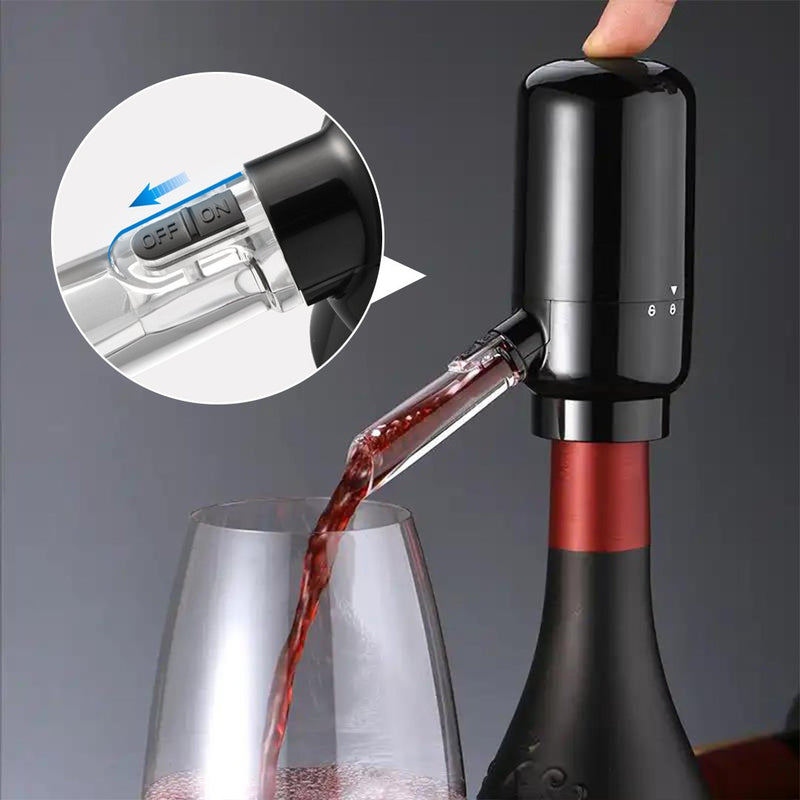 Elektronisk vinkaraffel for vin