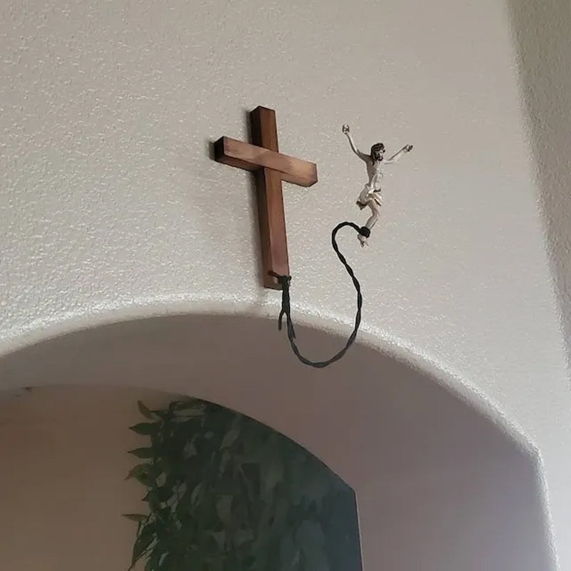 Troens Sprang Jesus Dekorasjon