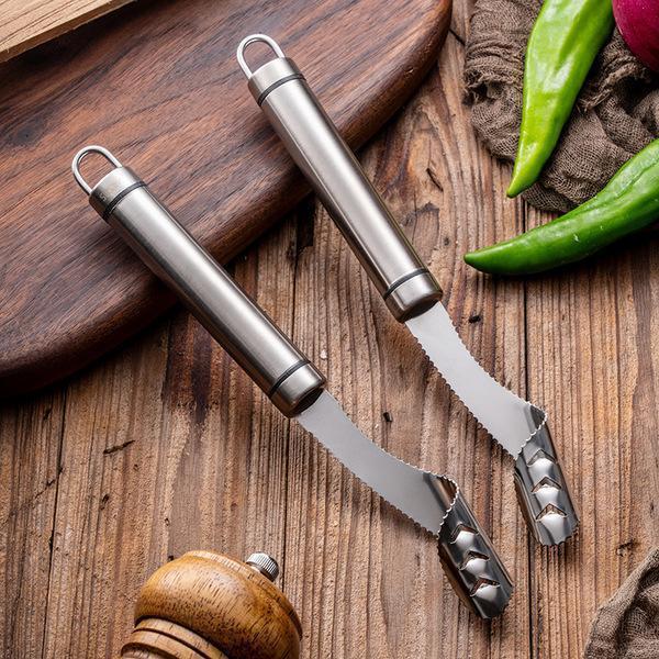 Rustfritt stål Chili Corer Peppers Seed Remover