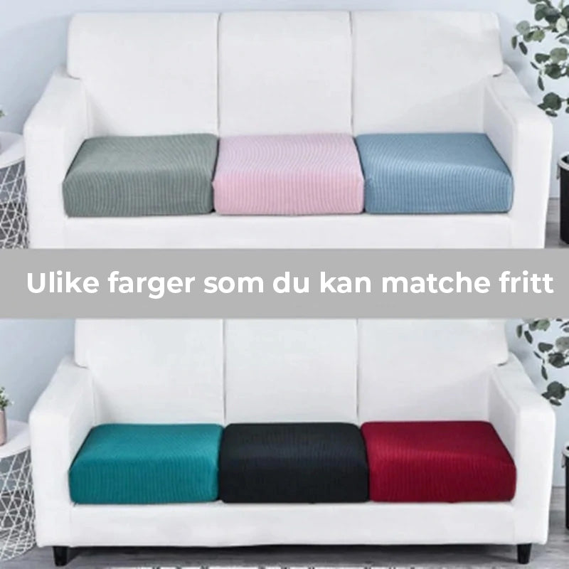 Avtagbart sofa setetrekk