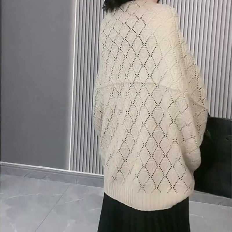 Hollow Out Knitted Shawl