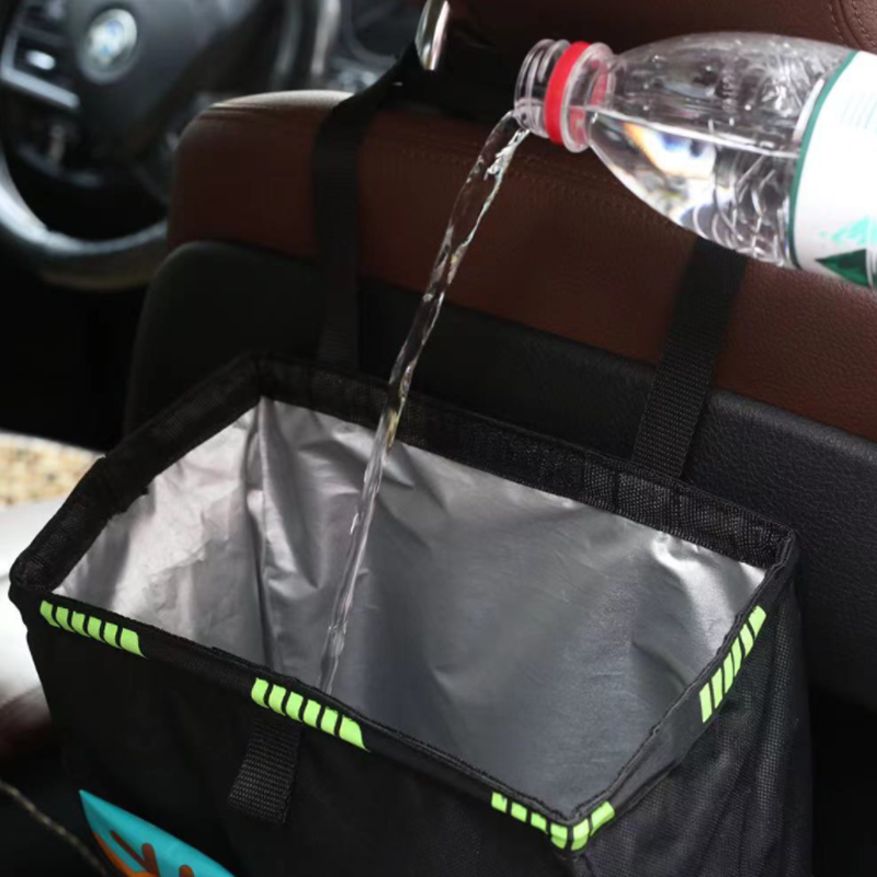 Vanntett oppbevaringspose for bakseter i bil
