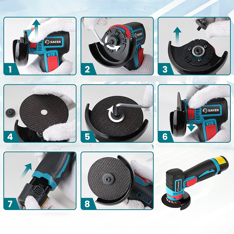 Mini Angle Grinder Set