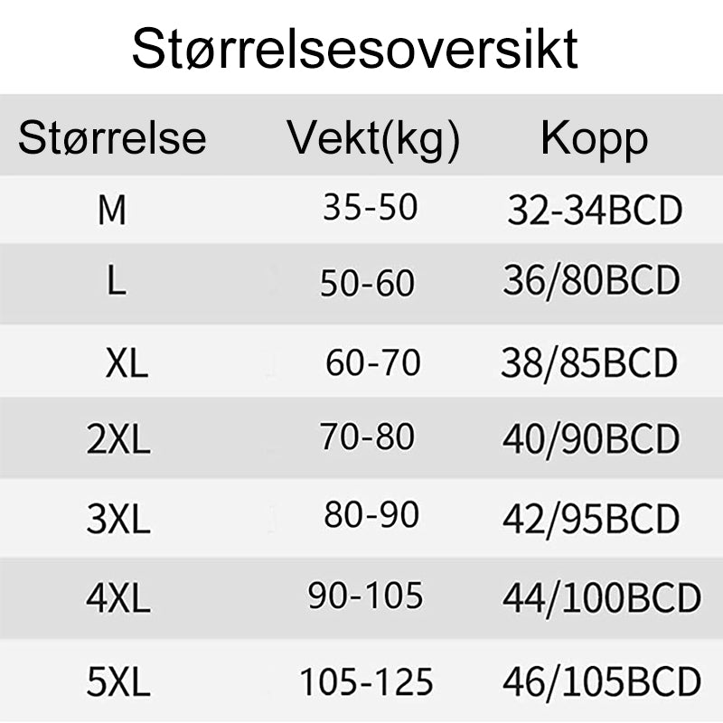 Bøylefri BH med sommerfugl mønster for kvinner