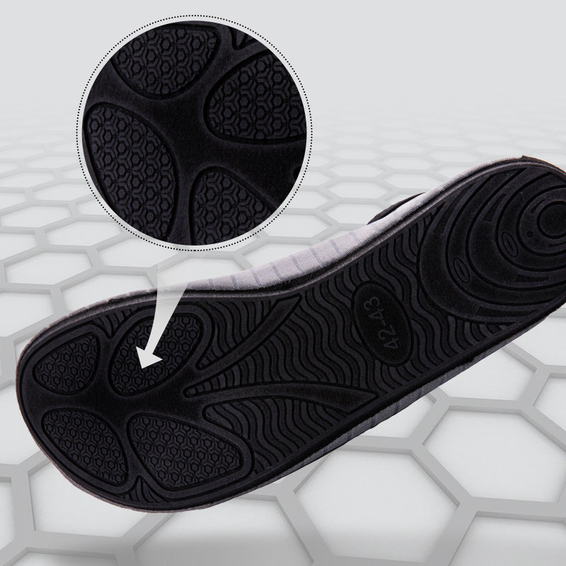 Sklisikkert pustende sko med myke såler for innendørs trening