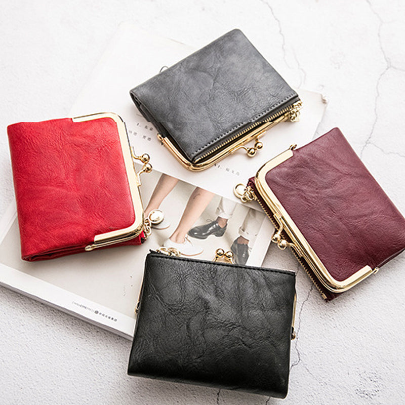 Mini Fashion Ladies Square Short Wallet