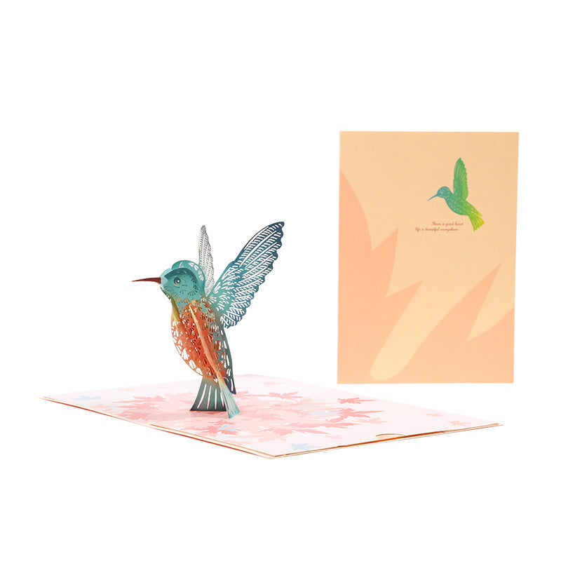 Kolibri Pop-Up Kort