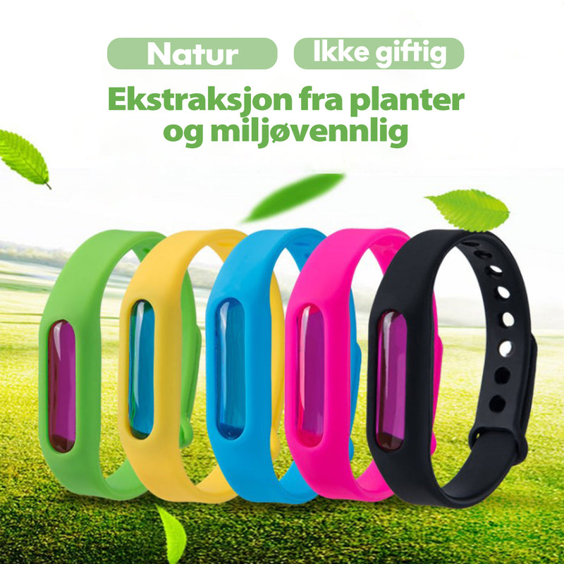 Myggavstøtende armbånd