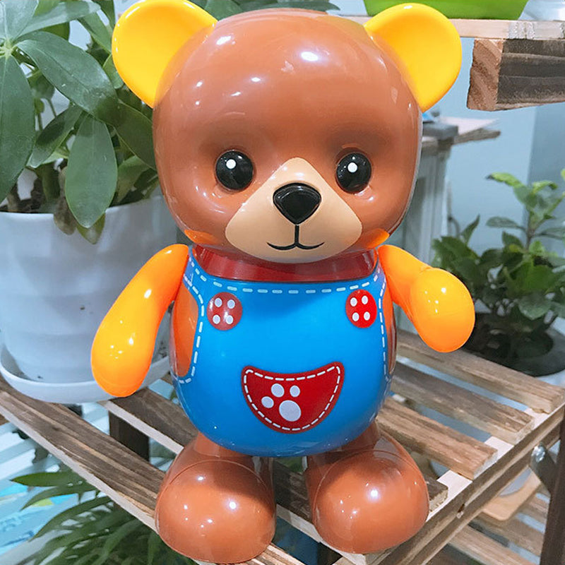 Lyn og musikalsk dansende pingvinleke