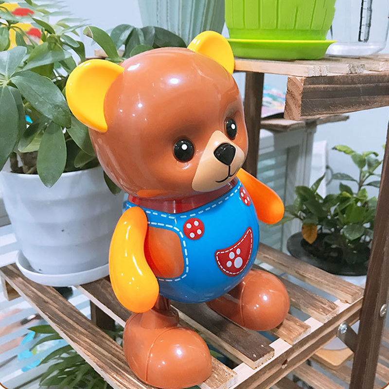 Lyn og musikalsk dansende pingvinleke