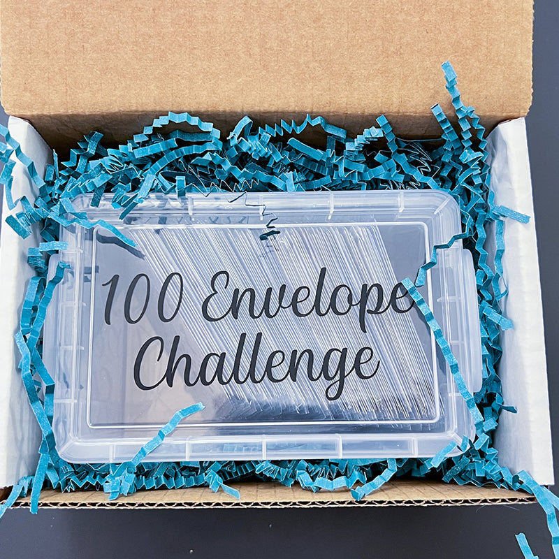 100 konvolutter utfordringsbokssett