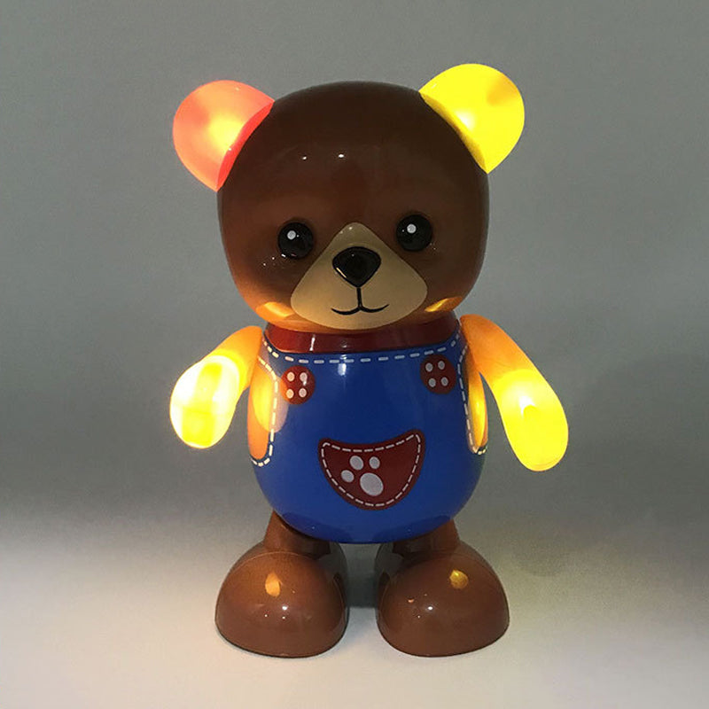 Lyn og musikalsk dansende pingvinleke