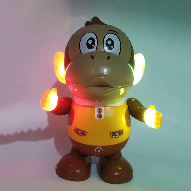 Lyn og musikalsk dansende pingvinleke