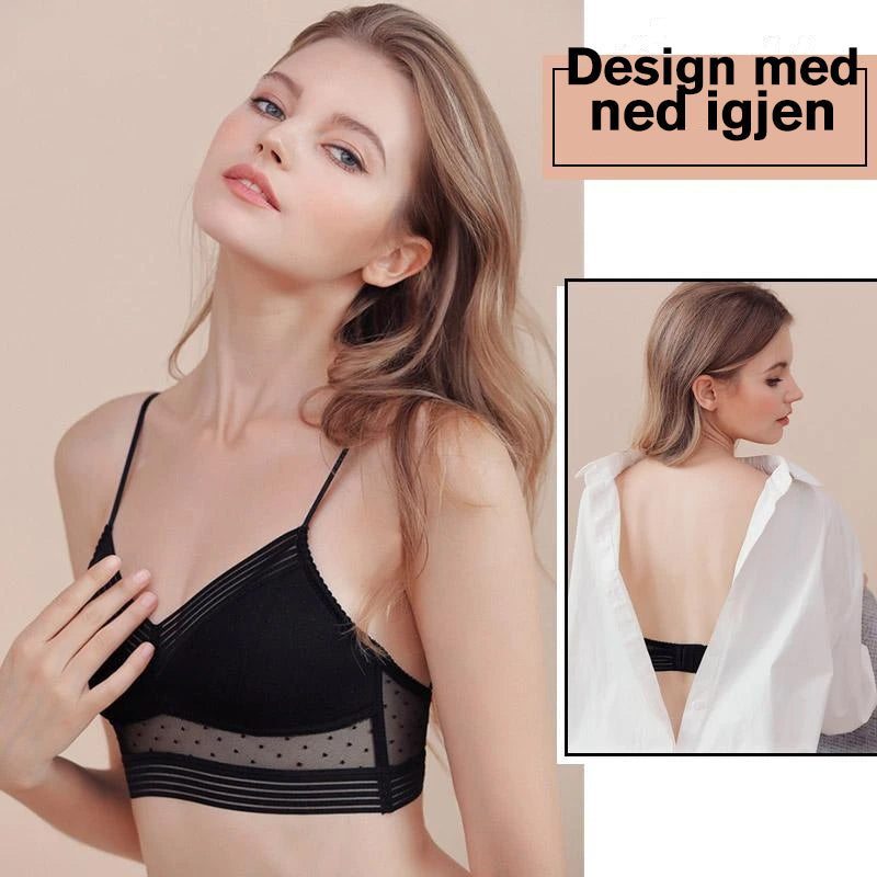 Komfortabel Løfte-BH med Lav Rygg