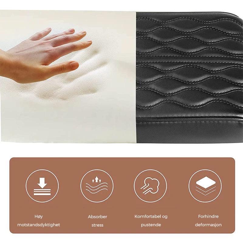 Kjøretøy Memory Foam Armlene Box