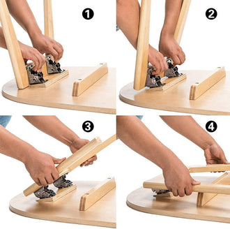 Sammenleggbar bordbenhengsel