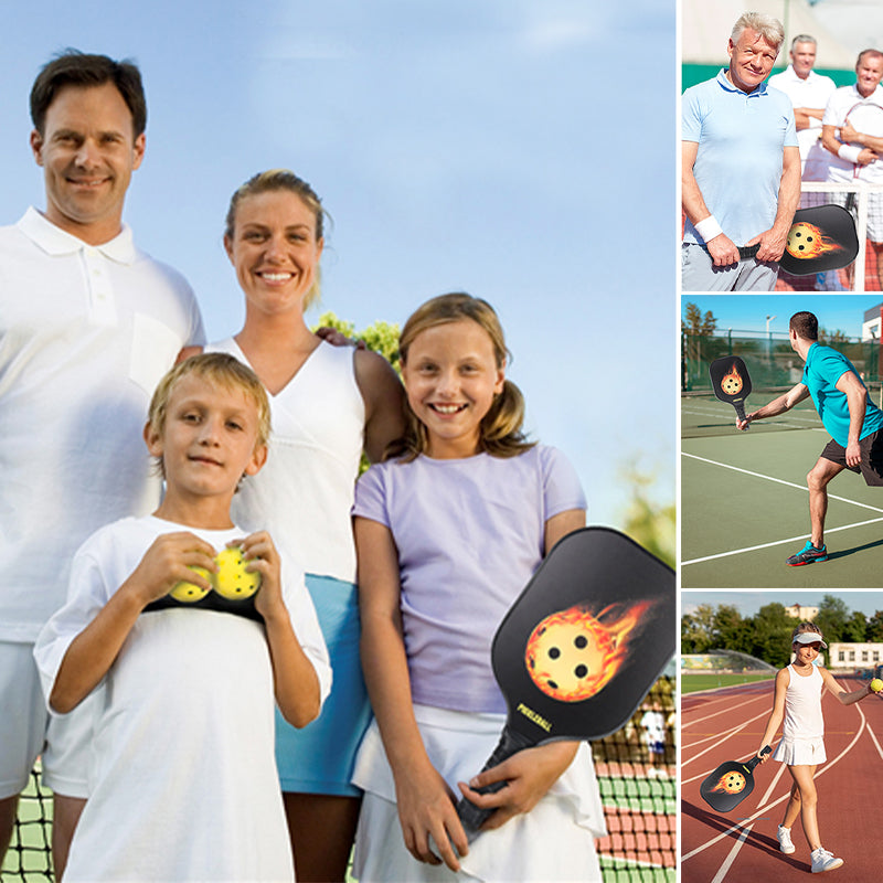 Nouveau jeu de pagaies de Pickleball en fibre de verre