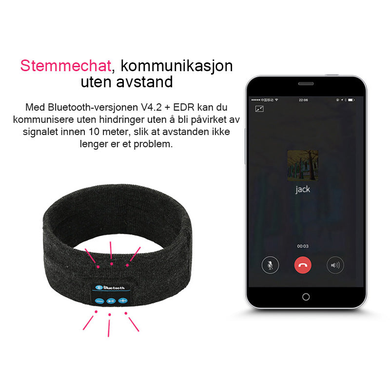 Trådløst Bluetooth-hodebånd