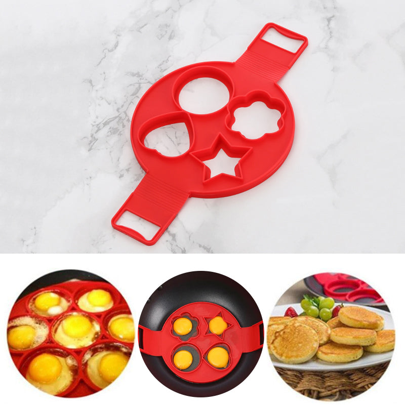 Hirundo non-stick silikon pannekake mold ring