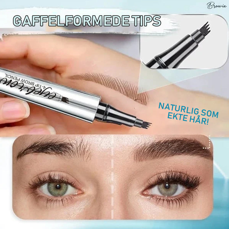 3D vanntett Microblading øyenbrynspenn