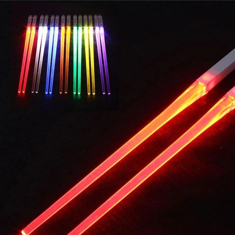 LED lysende spisepinner
