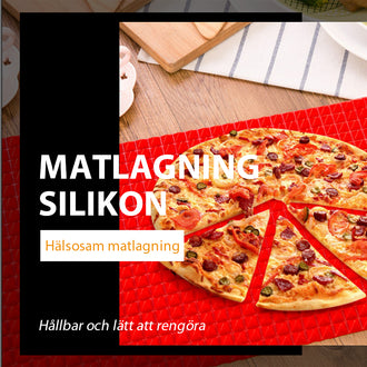 Stekematte i silikon til matlaging