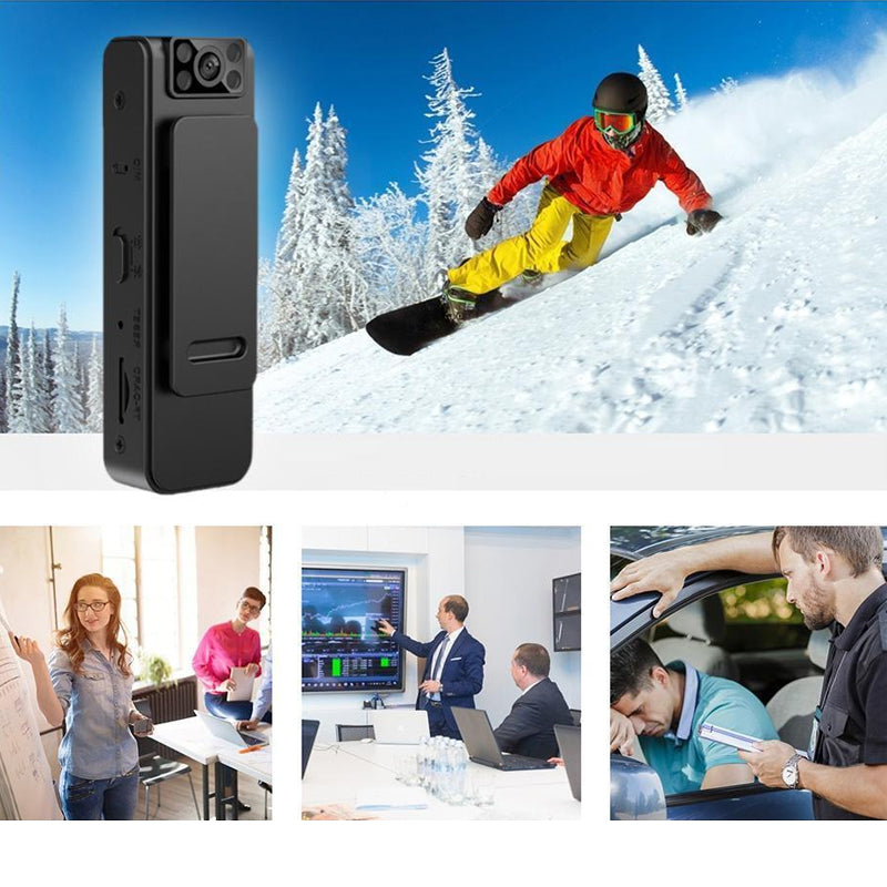 High-definition back clip-kamera med wifi-funksjon