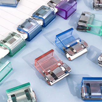 Fargerike mini binders