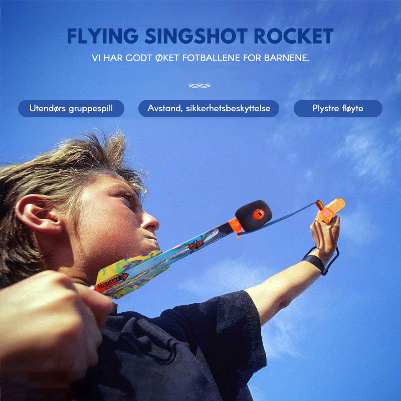 Fantastiske Rocket Slingshot LED-helikoptre（🔥Kjøp 2, -10%🔥）