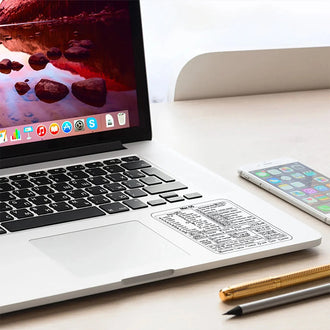 Tastatursnarvei-Klistremerker (3 Stk)