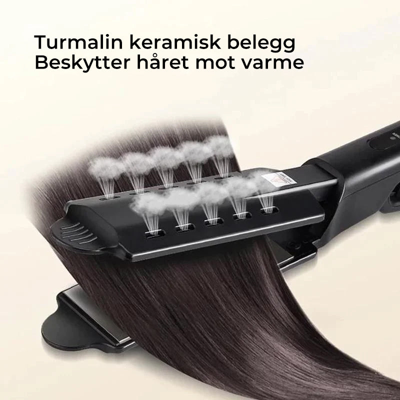 Keramisk Tourmaline Ionic Flat Iron Hair Straightener
