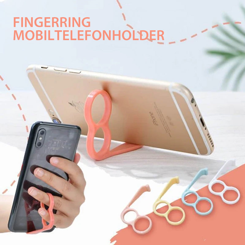 Fingerring Mobiltelefonfeste (10 stk)