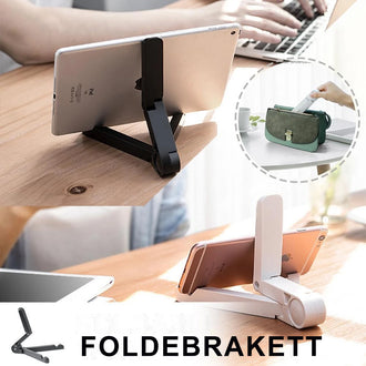Sammenleggbar nettbrettholder