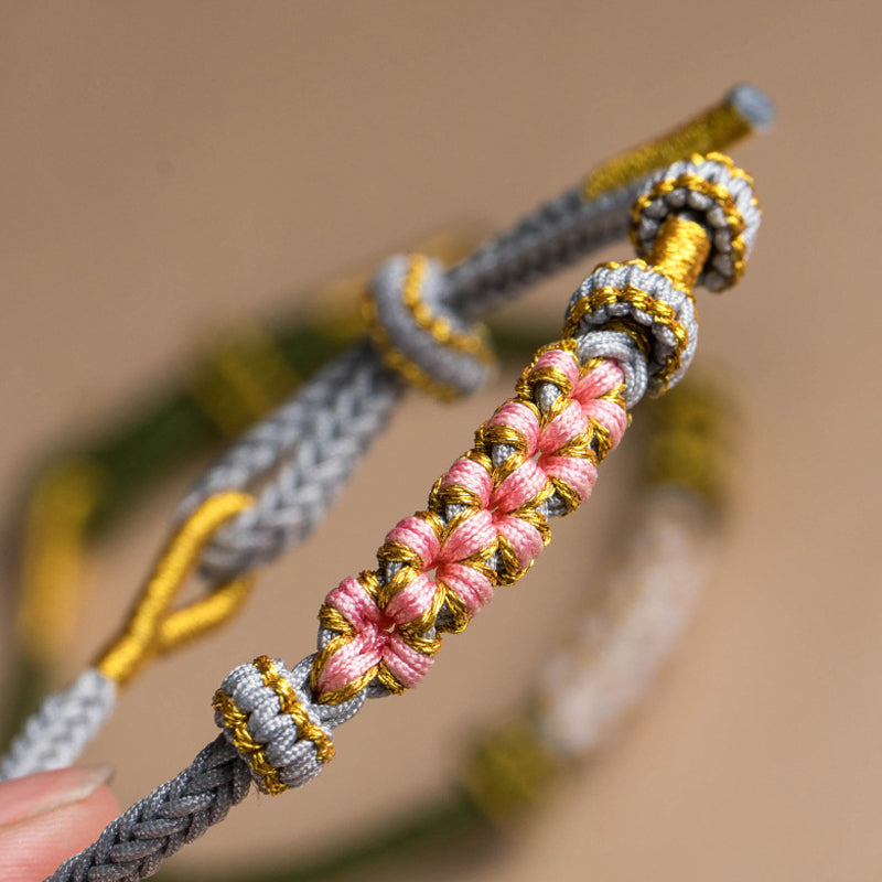 Peach Blossom Knot Armbånd