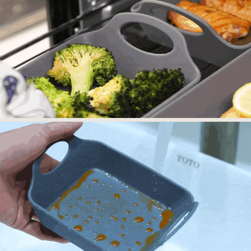Bakearkformdeler av silikon