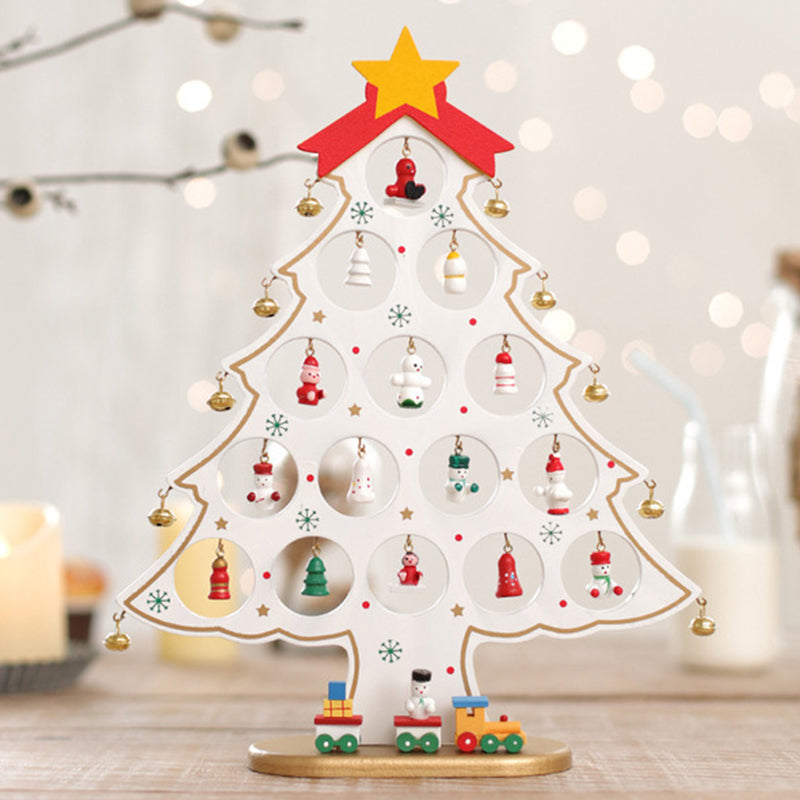DIY Mini juletresett i tre