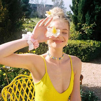 Eggblomst hårspenne