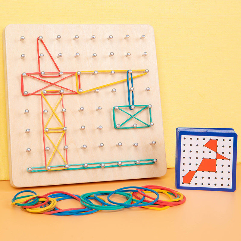 Geoboard av tre
