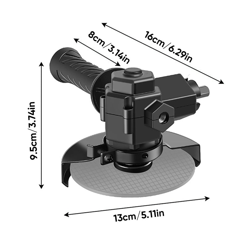 Elektrisk Drill Variabel Vinkelsliper-Omformer
