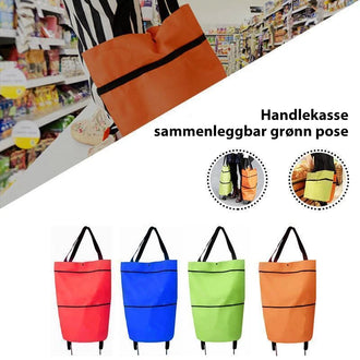 Sammenleggbar miljøvennlig handlepose（🔥Kjøp 2, -10%🔥）