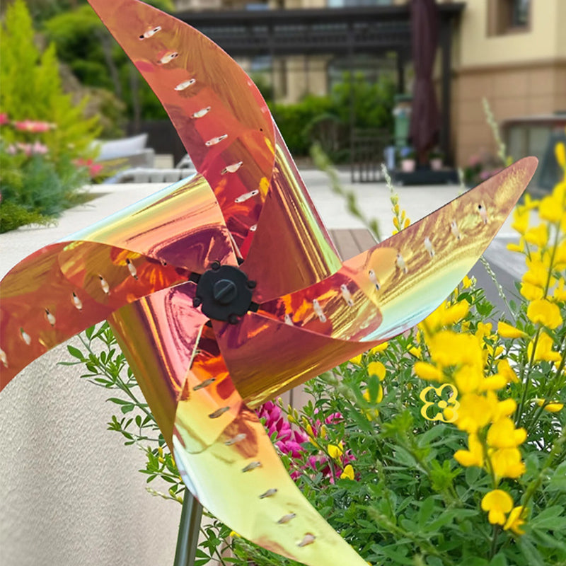 Vanntett Solar Garden Windmill Light