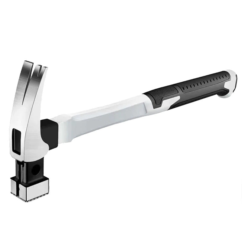 Hammer med automatisk magnetisk spikeruttrekkingsspor for trebearbeiding