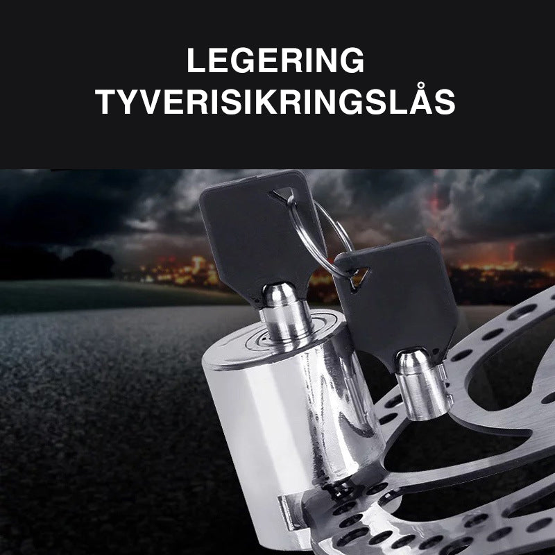 Tyverisikringslås for Motorsykkel og Sykkel