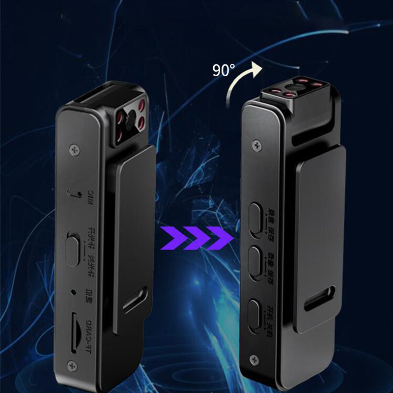 High-definition back clip-kamera med wifi-funksjon