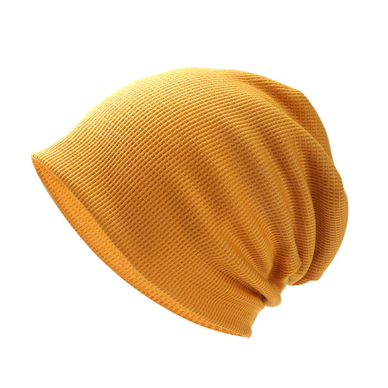 Fleece warm autumn winter pullover cap