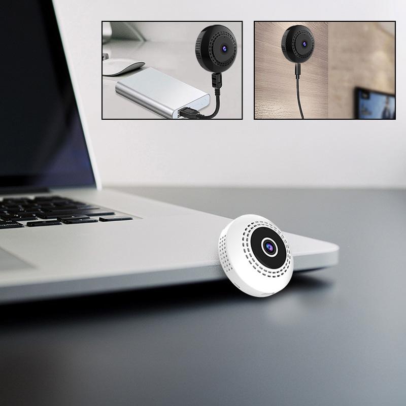 Oppgradert Mini WIFI vidvinkel kamera