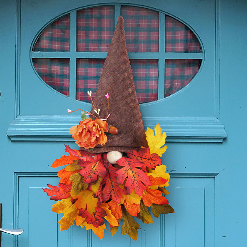 Maple Leaf Hat Dør Hengende Lue Foto Rekvisitter Vegghatt