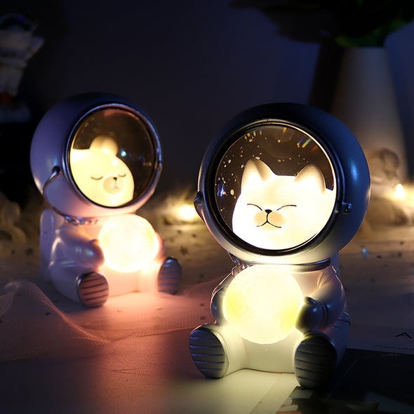 Astronaut LED nattlampe