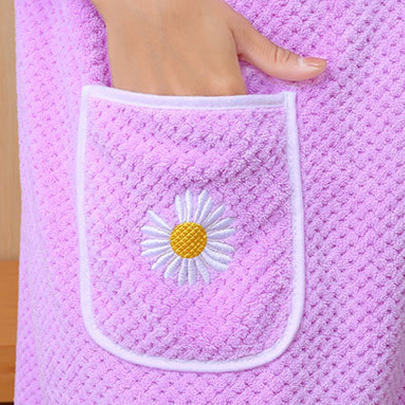 Quick Dry Absorb Water Bærbart badehåndkle